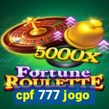 cpf 777 jogo